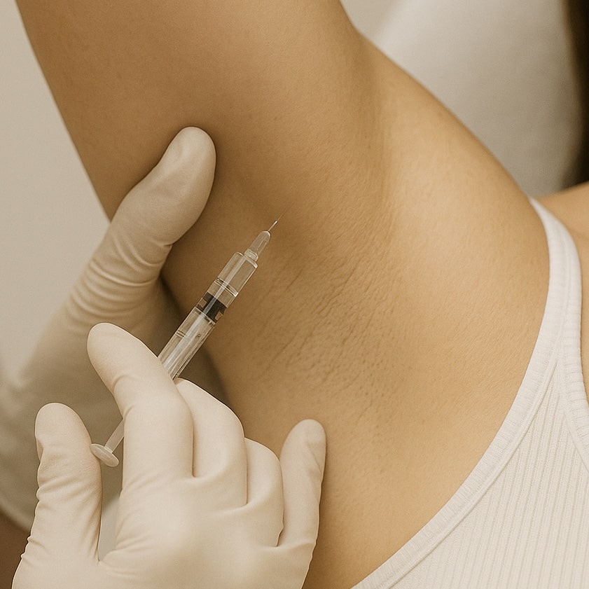 Svedbehandling med botox hos Fyrsterling Clinic i Odense på Fyn